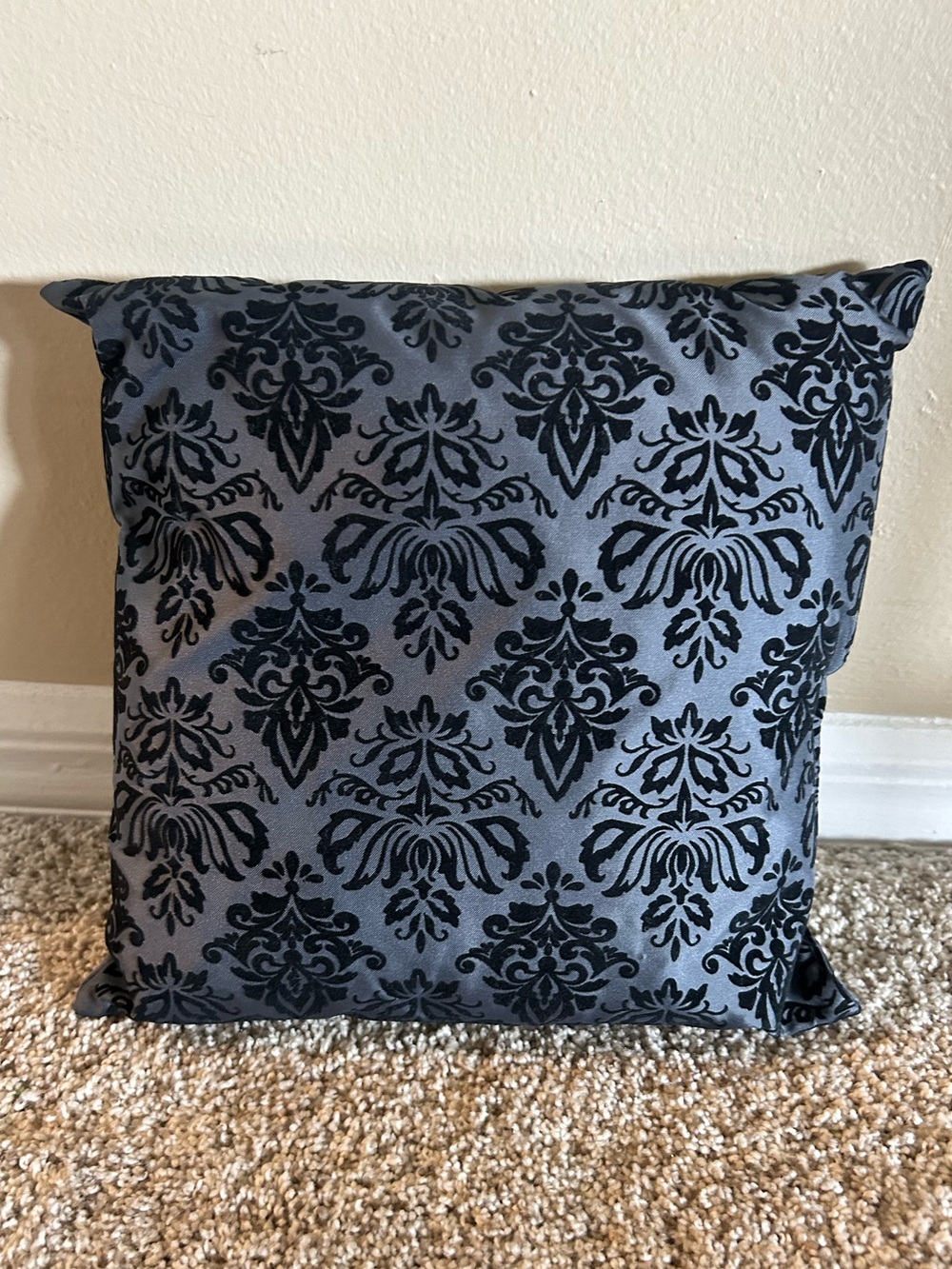 Mini Halloween Damask Pillow